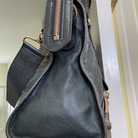 Balenciaga Giant 21 Hardware Grey/Olive Medium City Bag - Picture 3 of 8